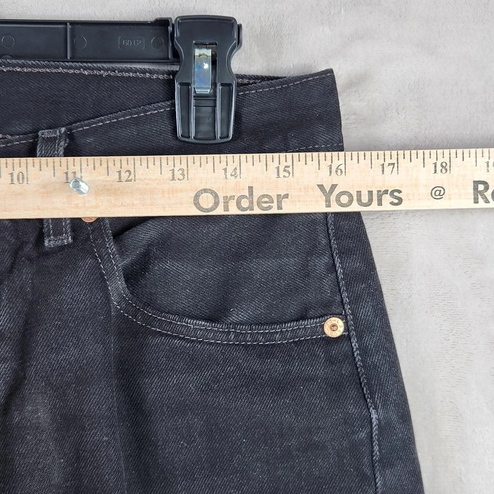 Vintage Levis 501 Jeans Mens 32x30 Charcoal Black Straight Pants Button Fly